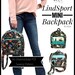LindSport mini backpack PDF sewing pattern, DIY backpack purse, mini backpack sewing tutorial, Linds Handmade Designs