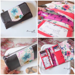 Marilyn Wallet PDF Sewing Pattern, Linds Handmade Designs DIY Wallet ...