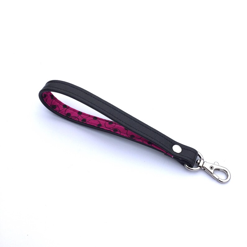 key strap inside purse