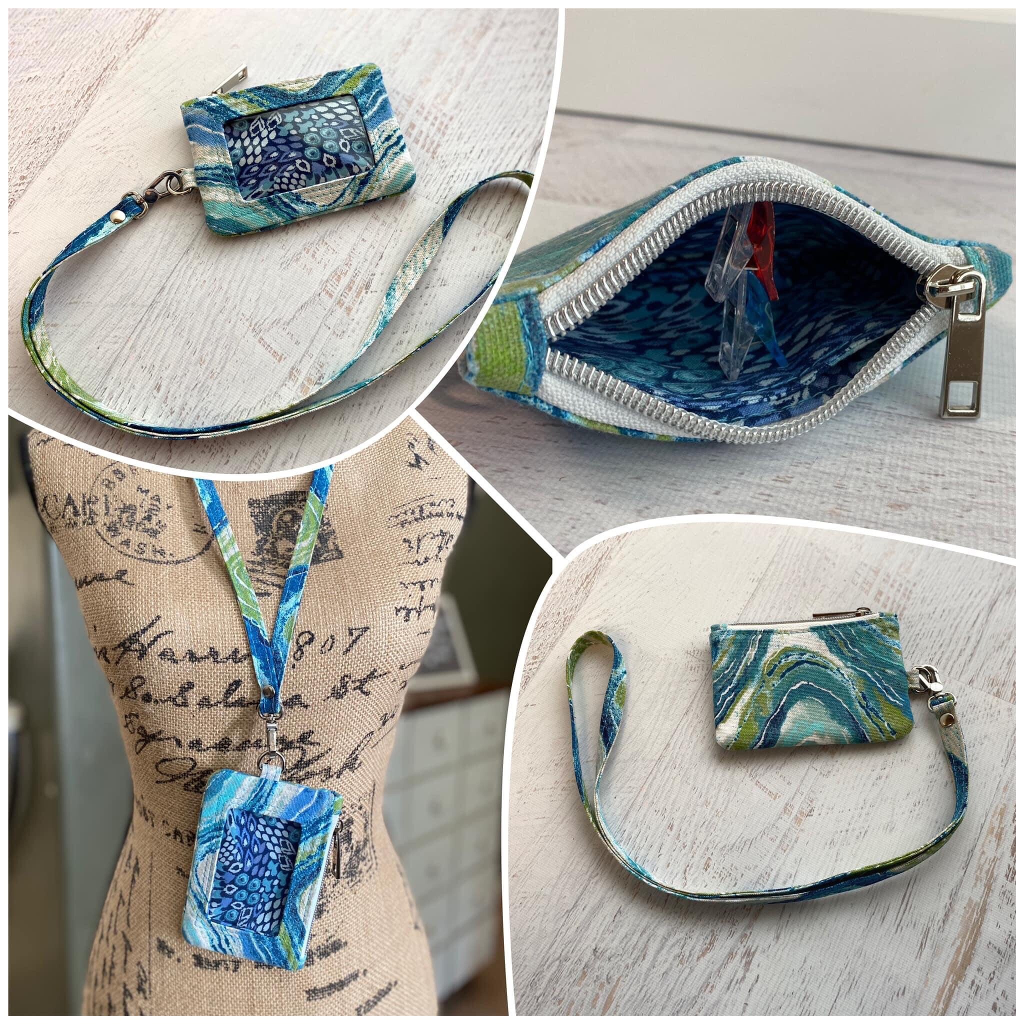 Piper ID holder pdf sewing pattern diy badge holder teacher Etsy