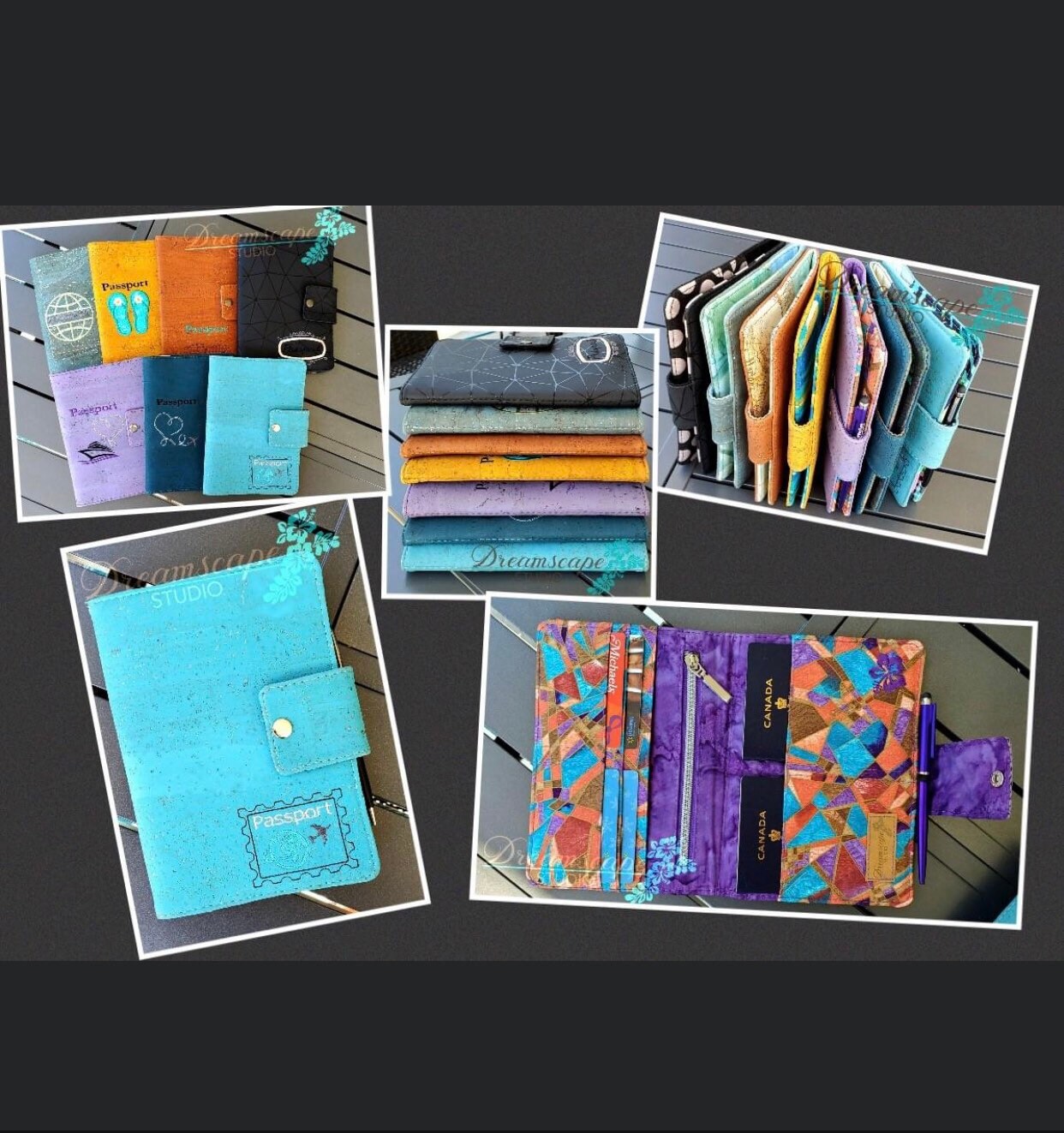 Family Travel Organizer PDF Sewing Pattern DIY Travel Wallet Etsy Canada