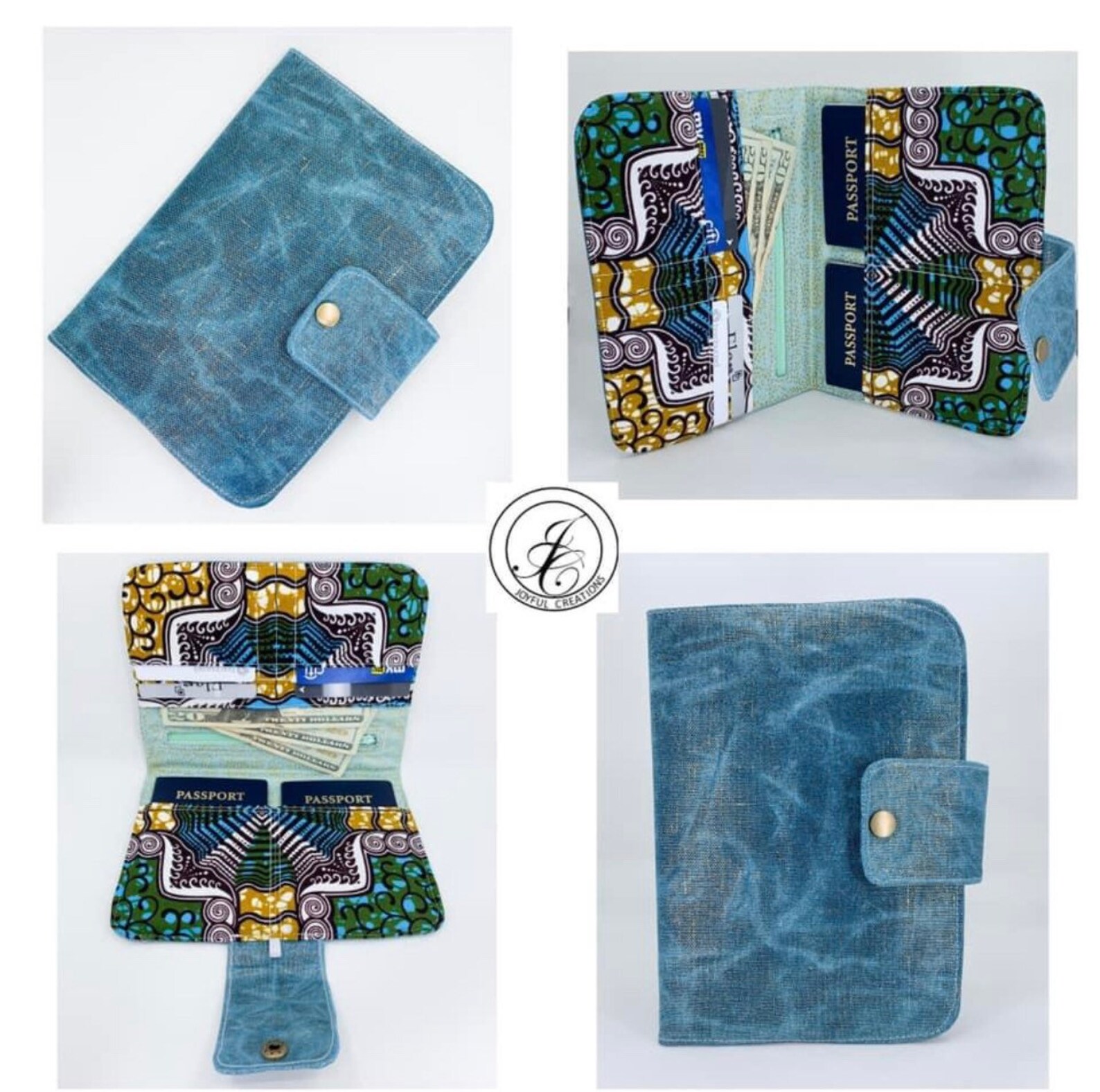 Family Travel Organizer PDF Sewing Pattern DIY Travel Wallet Etsy