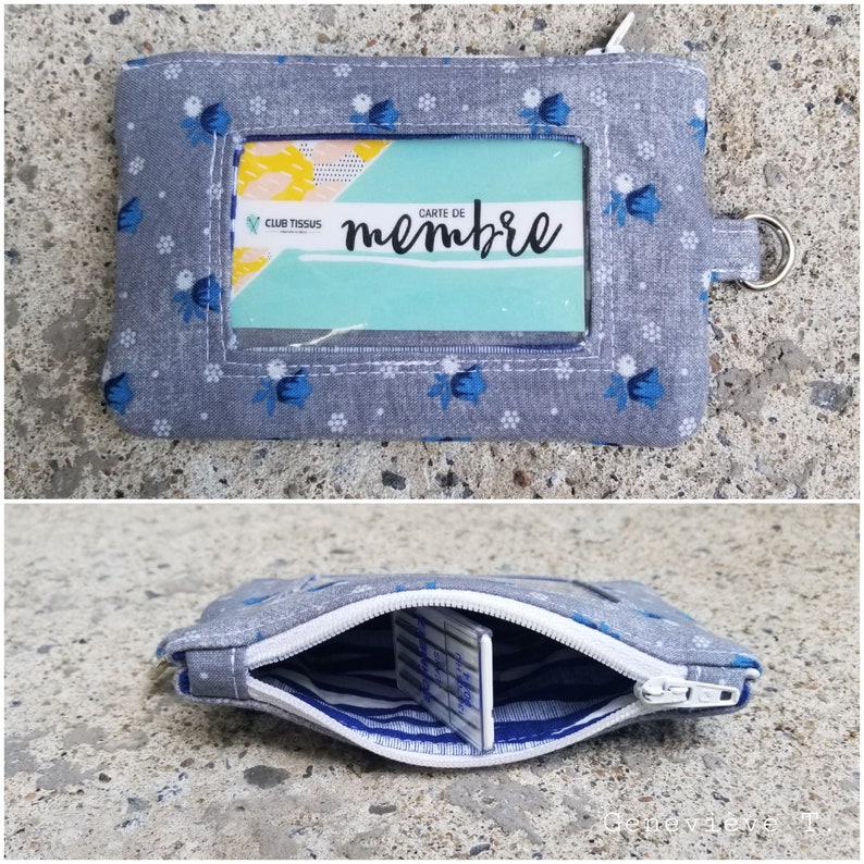 Piper ID holder pdf sewing pattern diy badge holder teacher Etsy