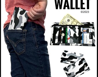 Andrew Trifold Wallet PDF Sewing Pattern (includes SVGs and A0 Files)