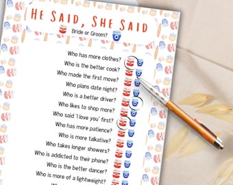 The Shoe Game/ Guess Who Printable, Farmer&#39;s Market theme