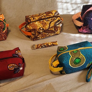 Boxy Bag | Zipper Bag | Makeup Pouch | Cosmetic Bag | Toiletry Bag | Travel Bag | Organizer Bag| Makeup Bag | Free Gift