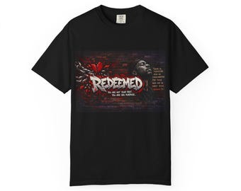 Redeemed graphic tee | T-Shirt Christian design