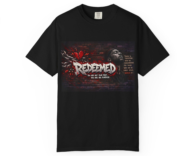 Redeemed graphic tee | T-Shirt Christian design