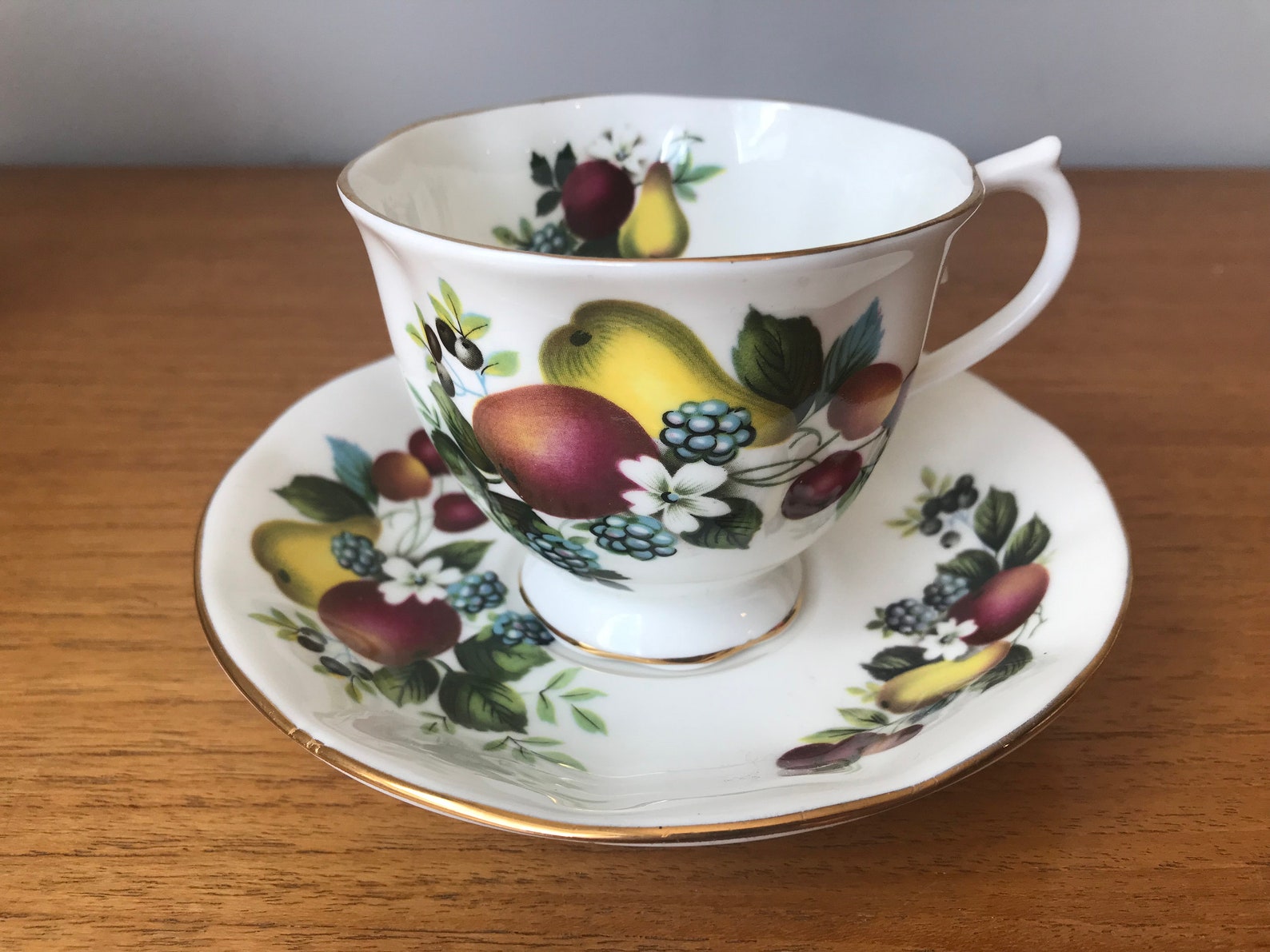 Royal Albert Tea Set Mismatched Tea Cups and Saucers Red and Etsy Canada