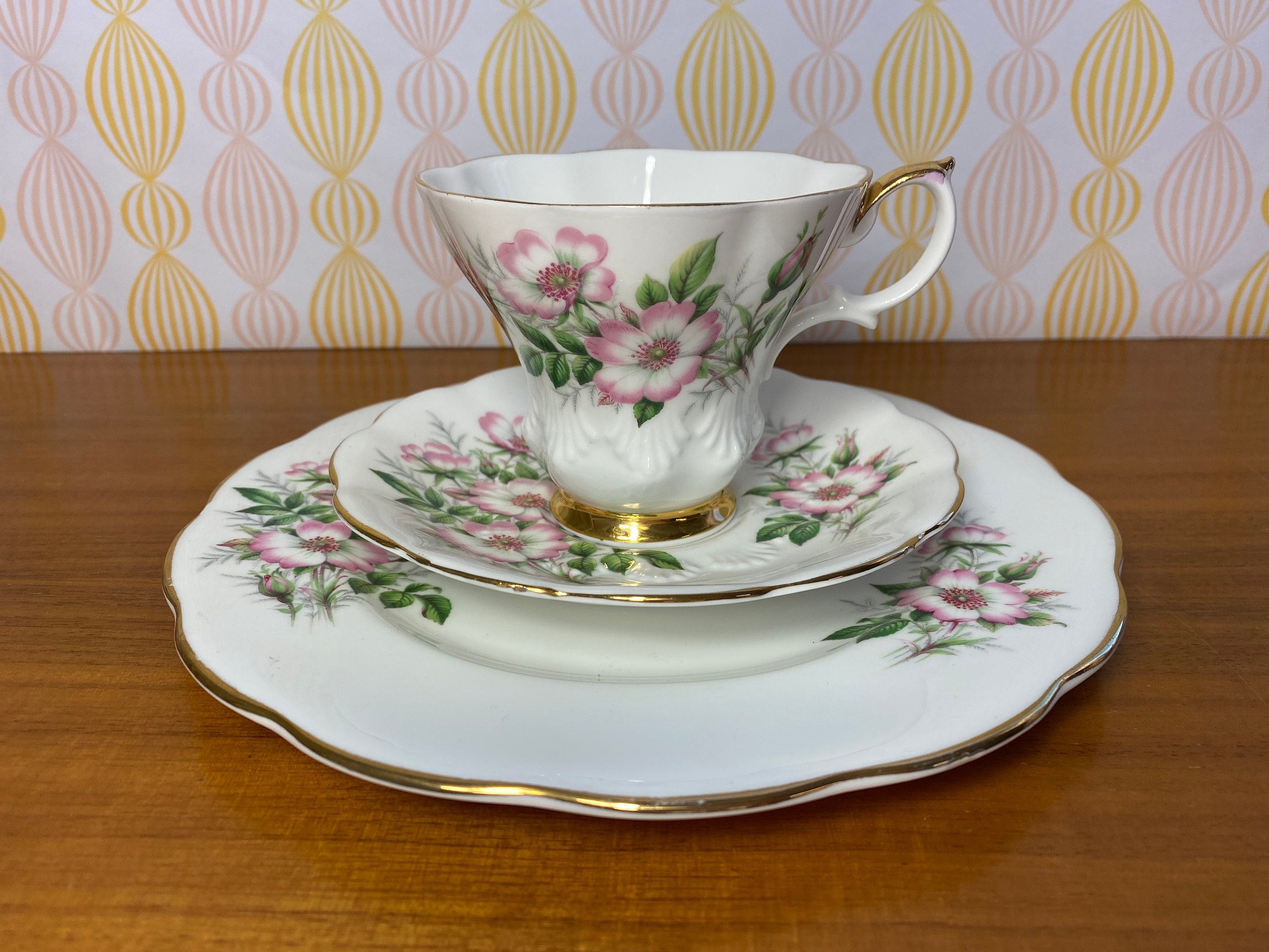 Image of Wild rose teacup