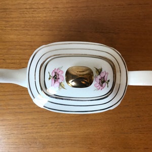 Arthur Wood Vintage Rectangle Teapot, Pink Brown Poppy Tea Pot, English ...