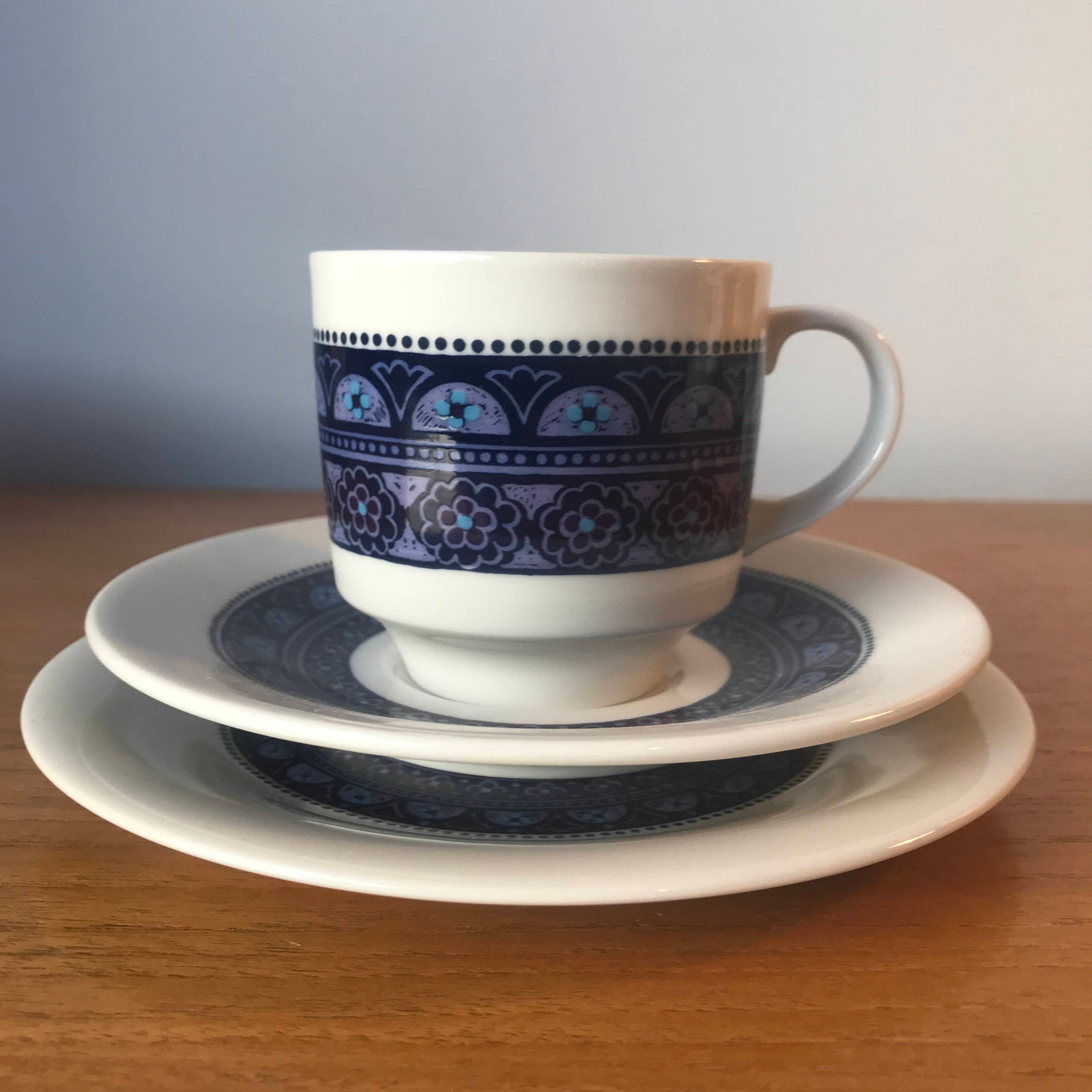 Royal Doulton Babylon Vintage Teacup Saucer and | Etsy