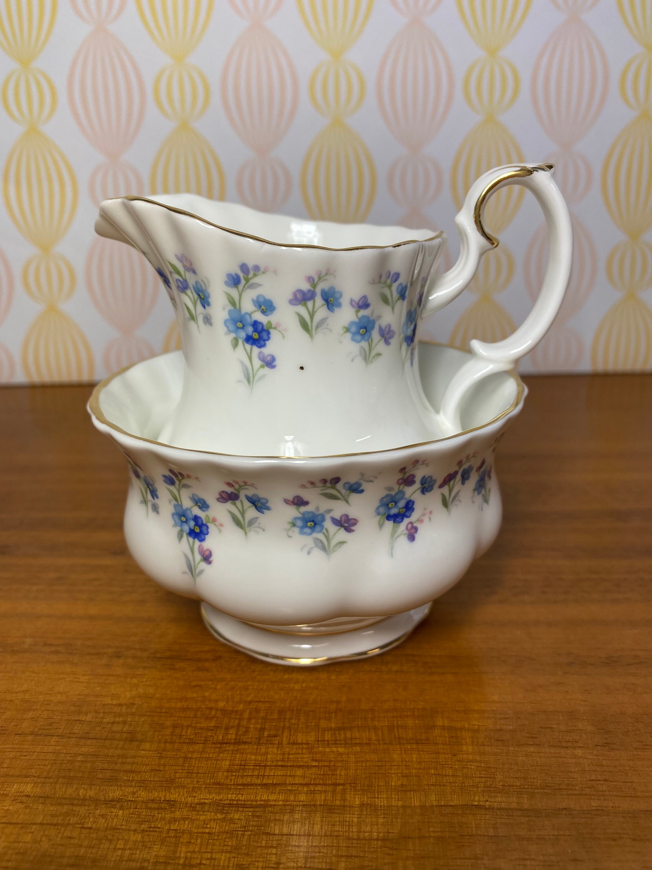 A Rare Find; Vintage Charming Royal Albert English Bone China