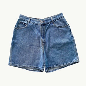 Vintage Denim Shorts | 32" Waist | Gitano | High Rise Bermuda Shorts | Baggy Shorts