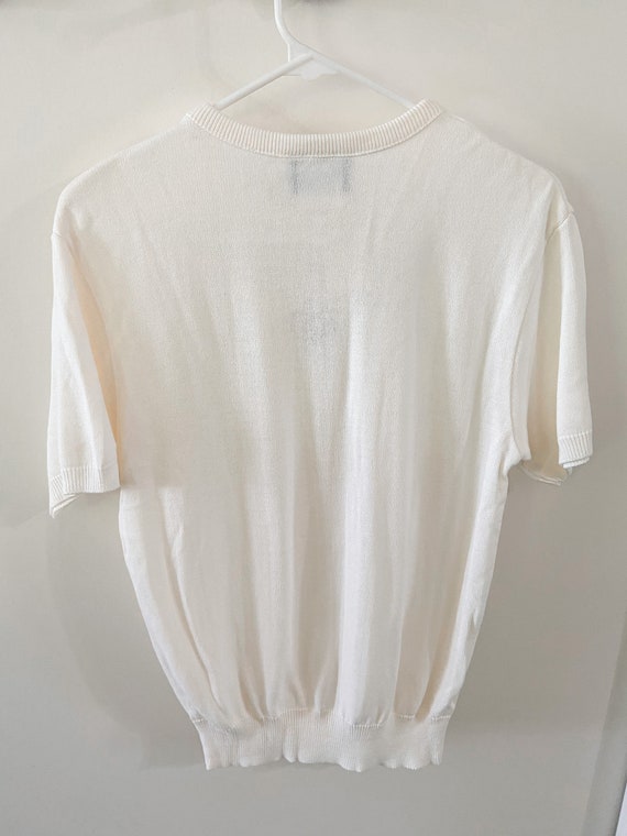 Vintage Knit Top | Amana | Women's Size Medium | … - image 7