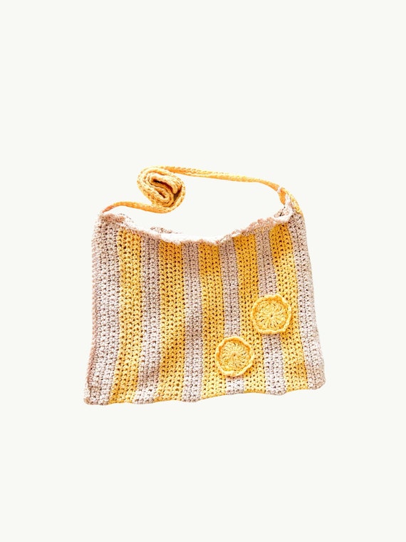 Vintage Crossbody Purse | Crochet Bag | Cottagecor