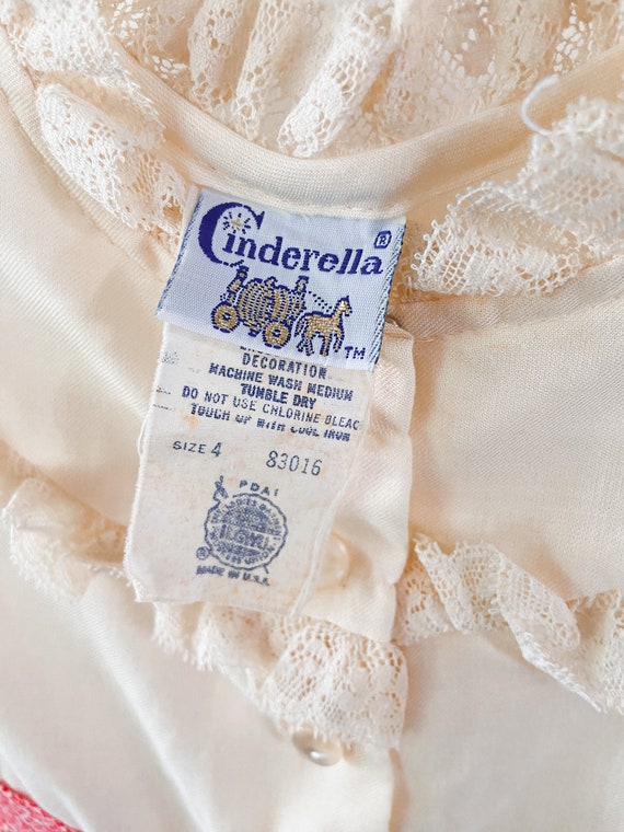 Vintage Toddler Dress | Girls Size 4 | Cinderella… - image 10