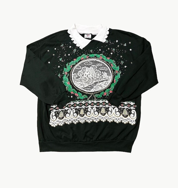 Vintage Christmas Sweater Nutcracker Women s Size 3X Christmas