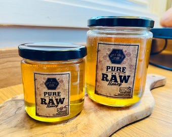 Raw Honey, Wisconsin Pure Wildflower, Unfiltered, Natural
