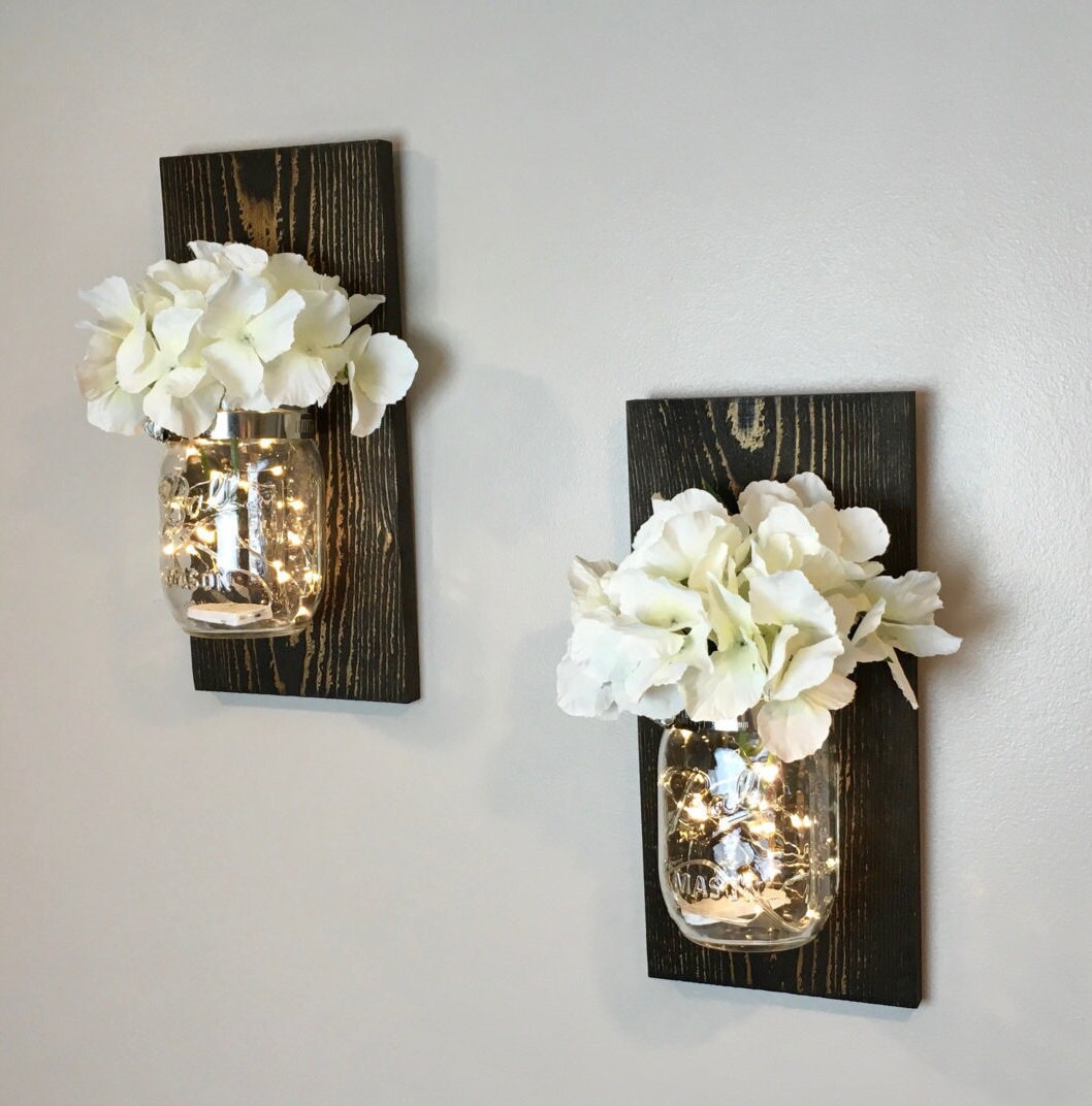 Unique Farmhouse Mason Jar Wall Decor 