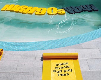 Pool Float Pool Decoration Floating Prop Letters Saying —PER LETTER