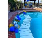 Pool Float Pool Decoration Floating Prop Letters Saying —per letter