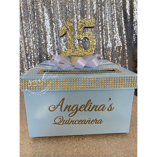 Quinceanera Card Box Etsy