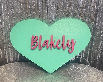 Fun Custom Pool Float for wedding, engagement, birthday - pick your shape and saying! Floating letters!