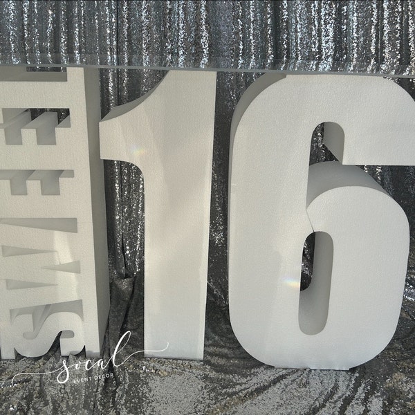 Table Base Letters Etsy