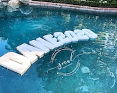 Pool Float Pool Decoration Floating Prop or Free Standing Letters Saying 2024 Graduation