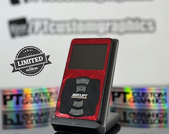 Red Chrome Diamond - Air Lift Performance 3P/3H Controller Skin - LIMITED EDITION