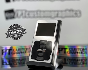 White Matte Texture Carbon Fiber - Air Lift Performance 3P/3H Controller Skin - LIMITED EDITION