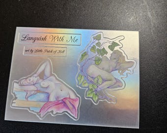 Languish With Me Sticker Sheet