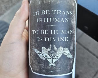 To Be Trans sticker