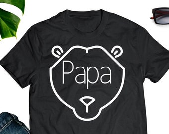 Papa Bear | Gift for Dad | Graphic Tees | Trendy Tee | Men's T-shirt | Funny shirt | Fathers Day Gift | Adult T Shirts | Cool T Shirts |