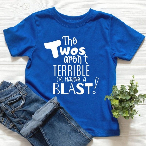 Toddler 2 Year Old Tshirt | Trendy Birthday Gift | Cute for 2nd Birthday | Toddler Fashion | Graphic Tshirt for your Unique Little |