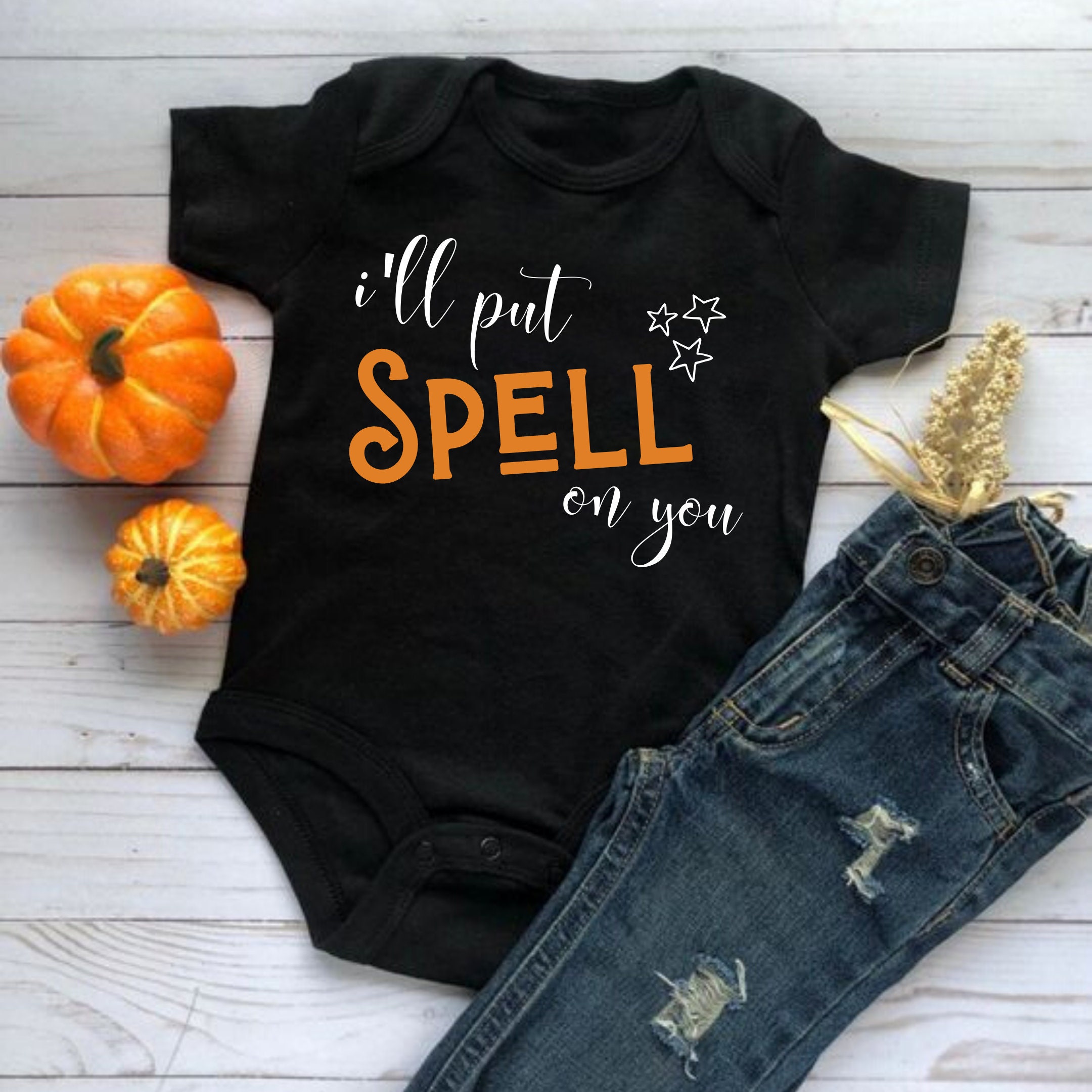 Toddler Halloween Shirt Baby Halloween Shirt Fall Outfit Etsy
