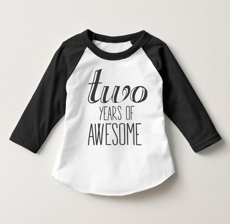 etsy 2 year old birthday shirt