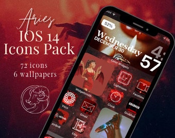 Aries Wallpaper Etsy Aries Wallpaper Etsy
