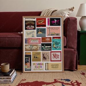 ラスベガスMGMライオン像ホテルカジノポストカード夜景反射照明 - Etsy