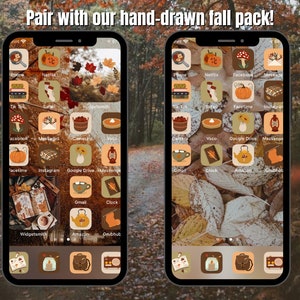 Fall Cottage Core Aesthetic IOS 14 Pack image 10