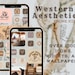 Western Aesthetic IOS 14 Icons Pack 