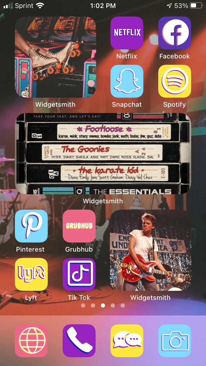 80s Aesthetic App Icons: IOS 14, Wallpapers (Digital Download) image 3