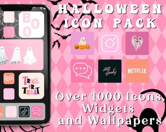 Preppy Halloween App Icons | iOS + Android (Digitaler Download)