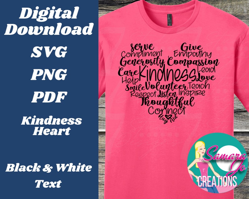 Free Free Heart Be Kind Svg 719 SVG PNG EPS DXF File
