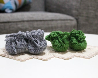 Crochet Baby Booties