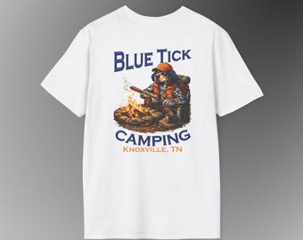 Blue Tick Outdoors - Camping Graphic T-shirt - Knoxville, TN