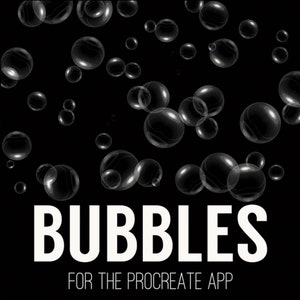 Realistische Blase für Procreate