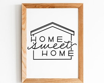 Home Sweet Home - Digital SVG