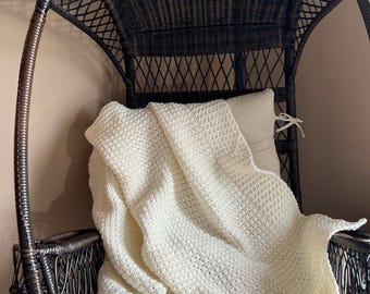 Trinity Stitch Blanket Pattern- crochet pattern only